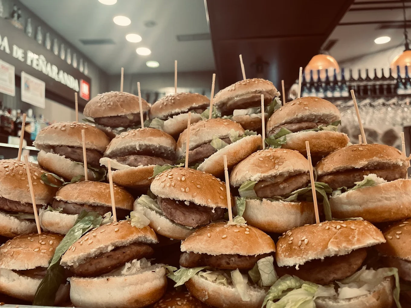 Mini hamburguesas